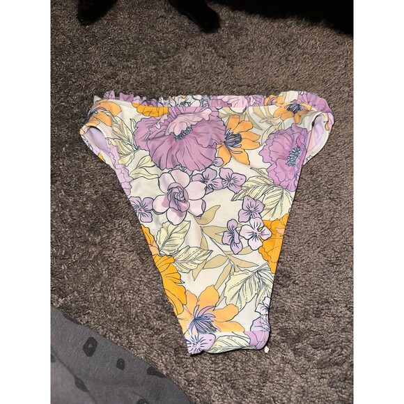 High waisted floral bikini bottoms - Picture 3 of 3